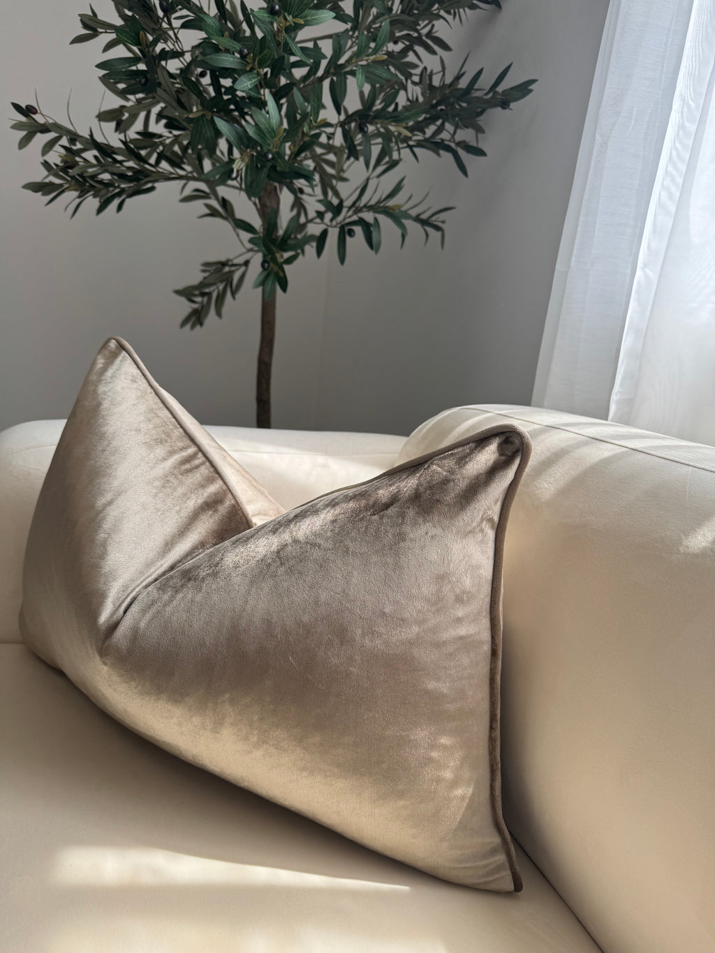 Sienna velvet cushion cover 40x60cm