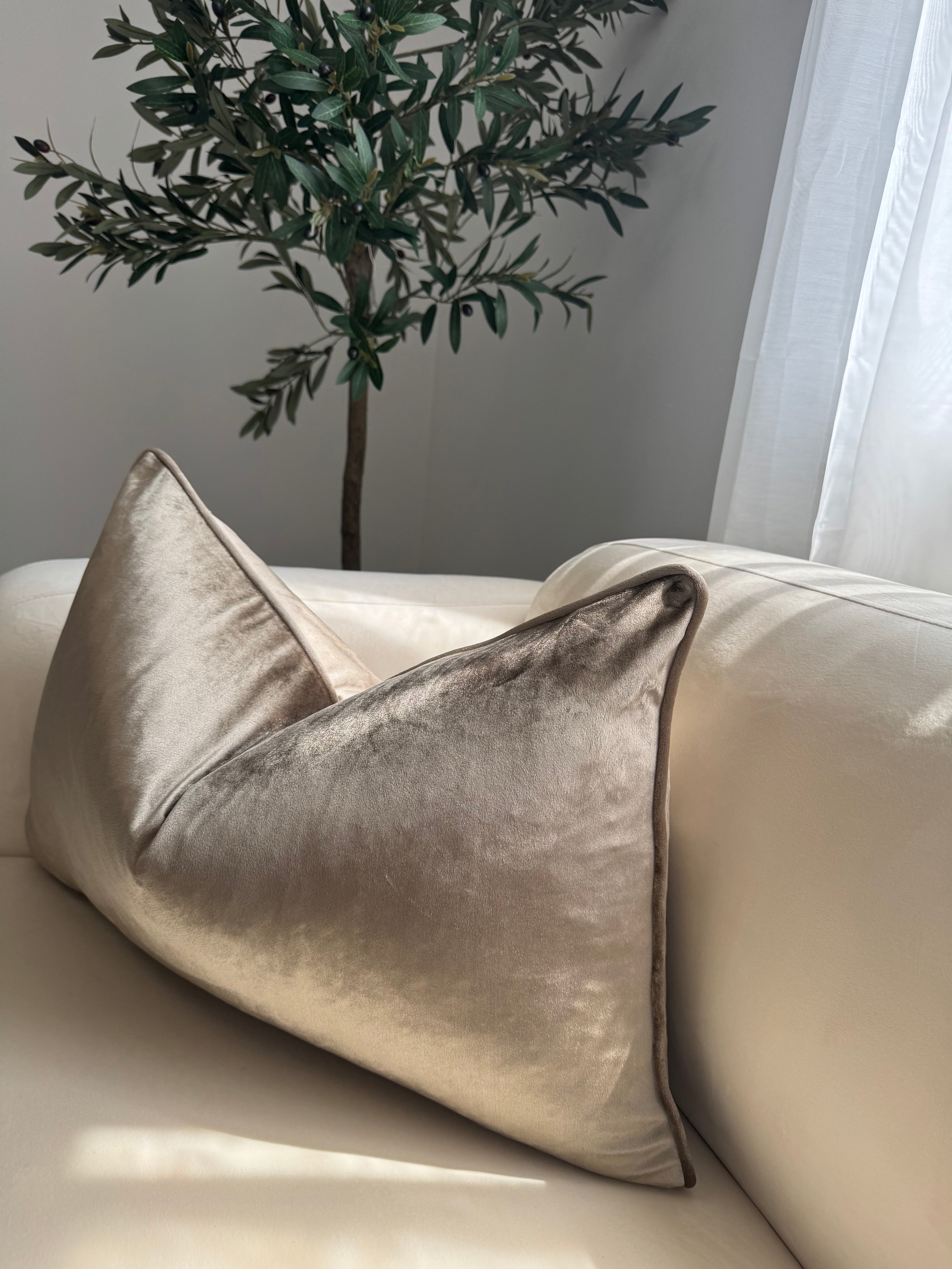 Sienna velvet cushion cover 40x60cm