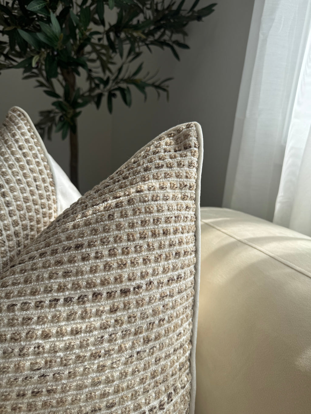 Arlo Weave Cushion Cover 55x55cm