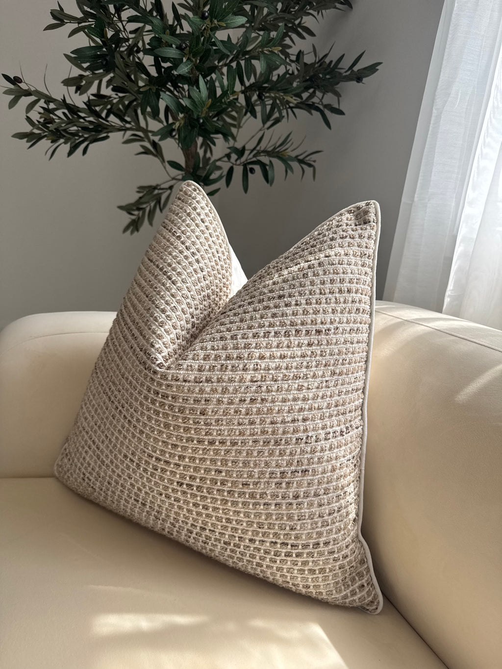 Arlo Weave Cushion Cover 55x55cm