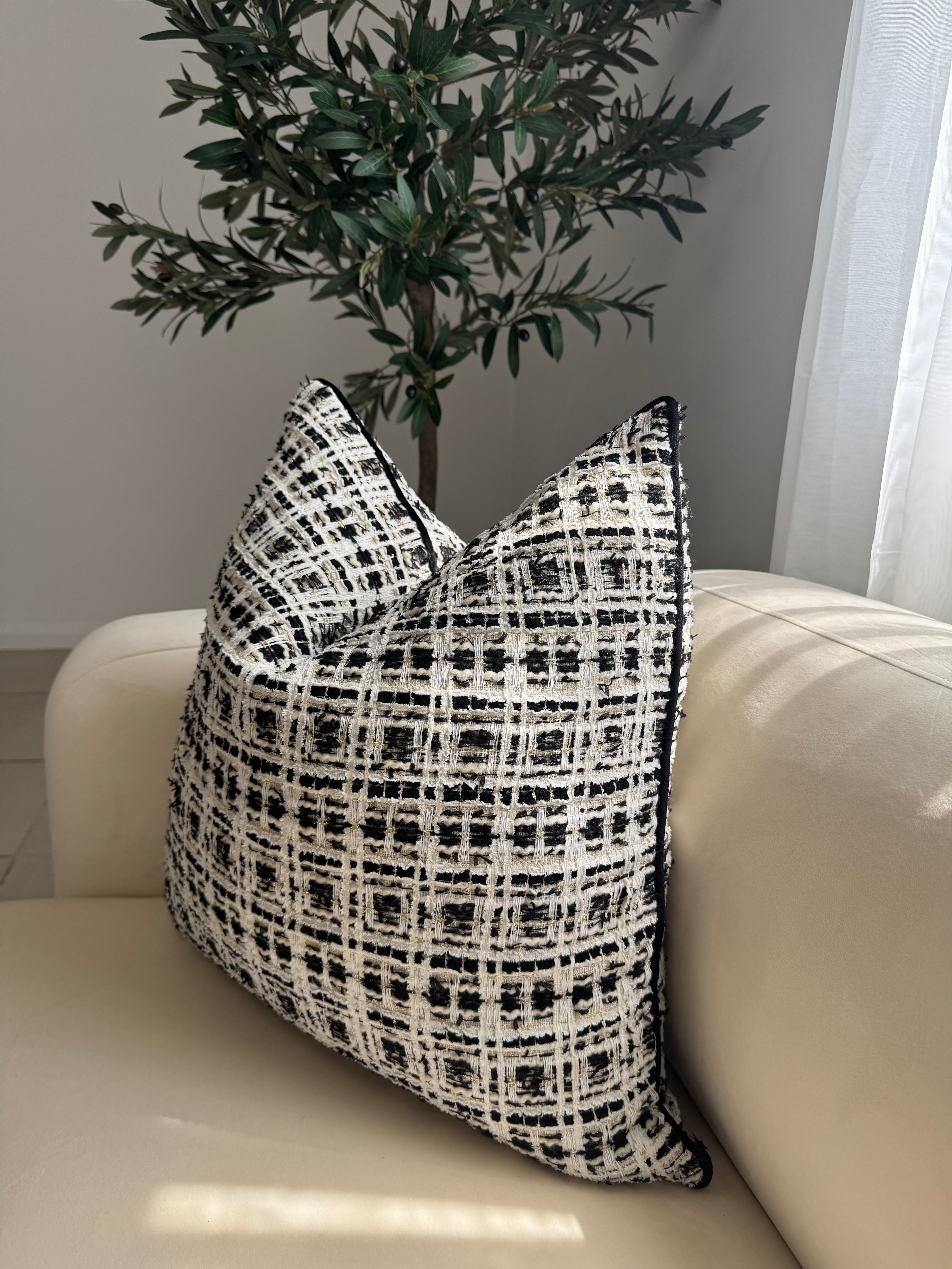 Monaco Weave Cushion Cover 55x55cm