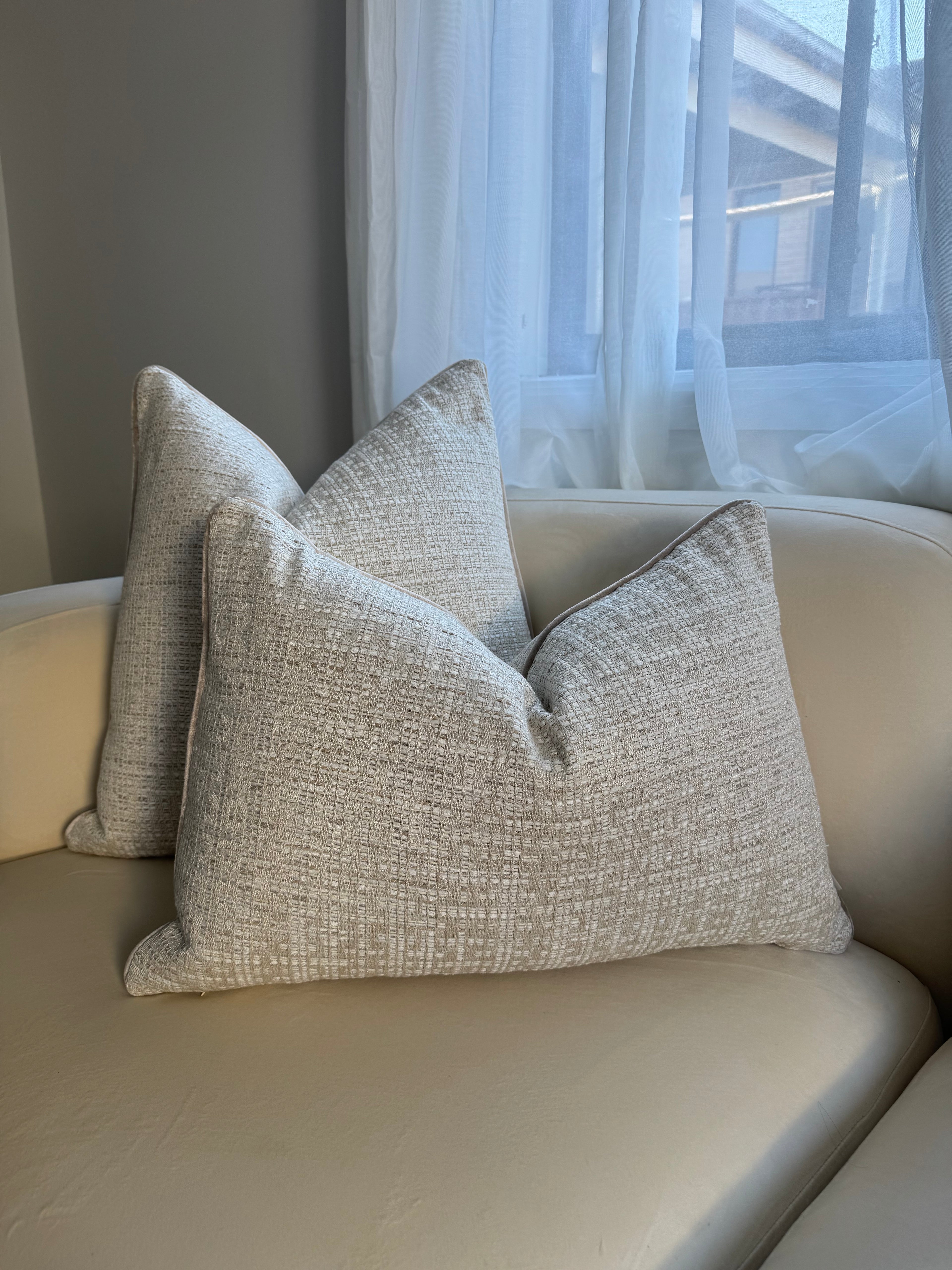 Verona Tweed Cushion Cover 55x55cm