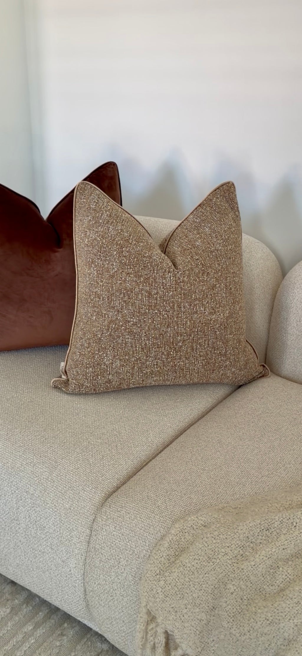 Sable Cushion Cover 55x55cm