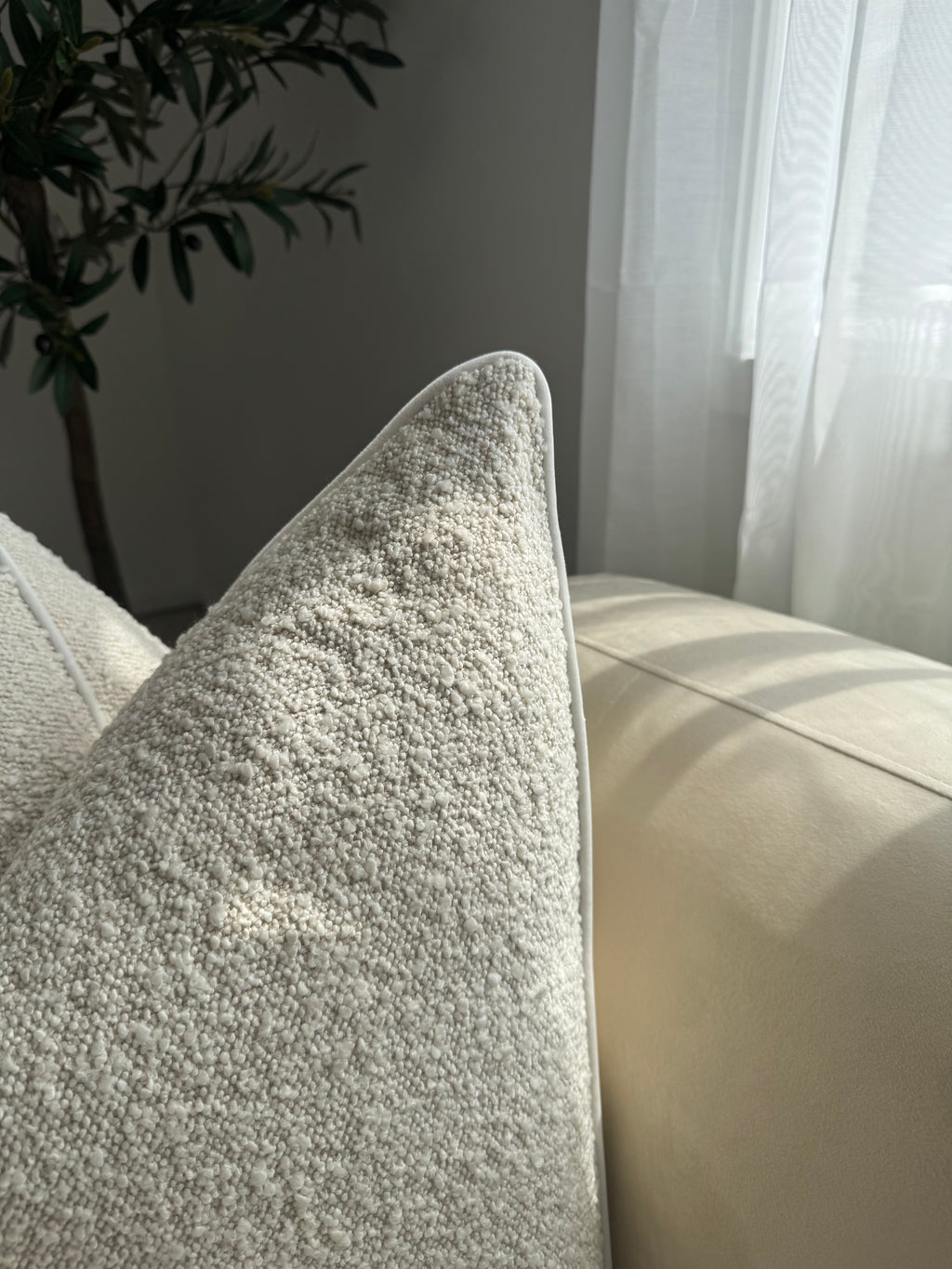 Bare Boucle Cushion Cover 55x55cm